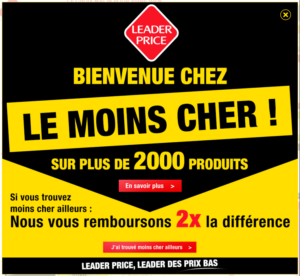 Leader Price - Proposition de valeur