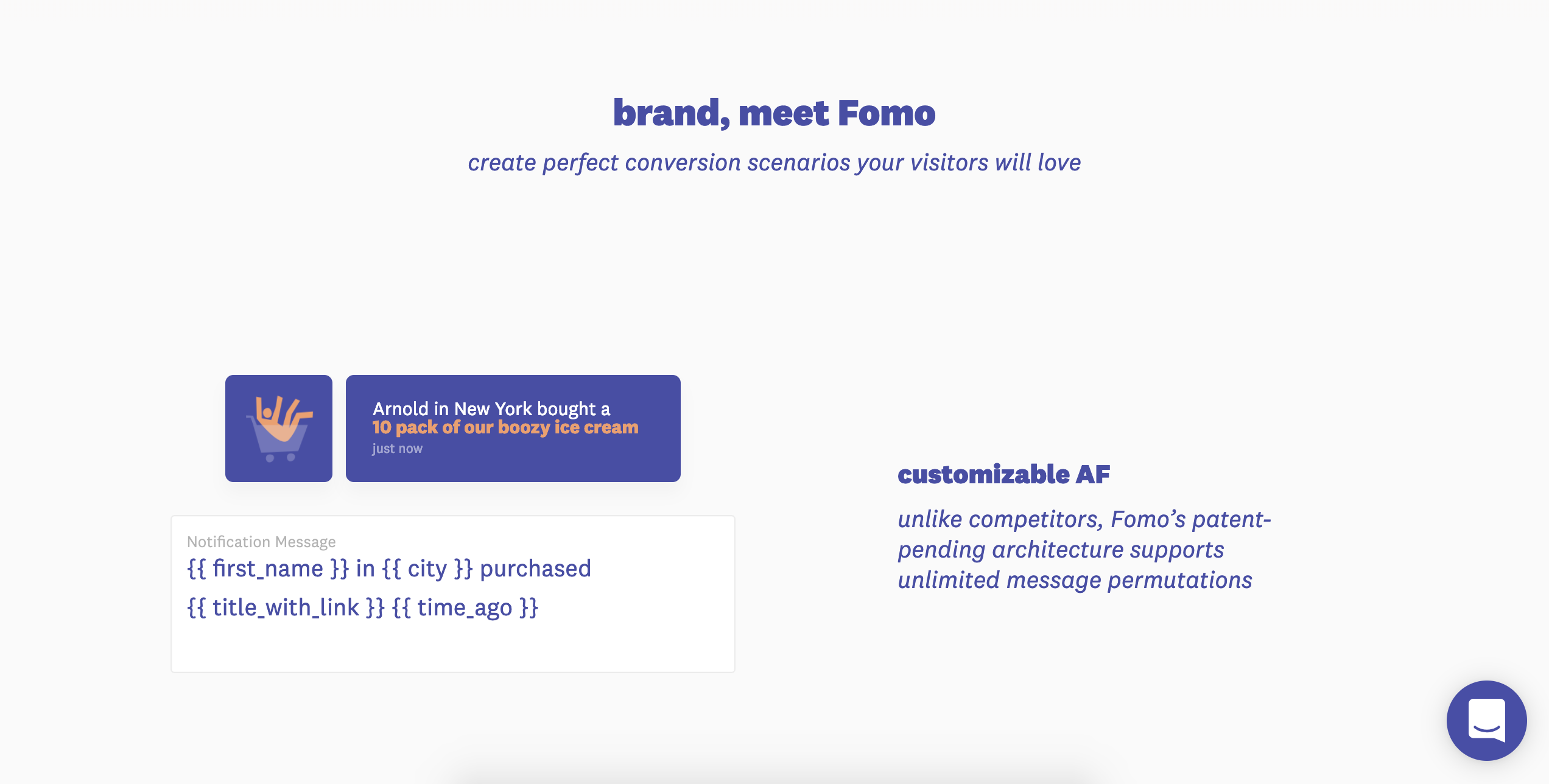 fomo une app de social proof sur shopify