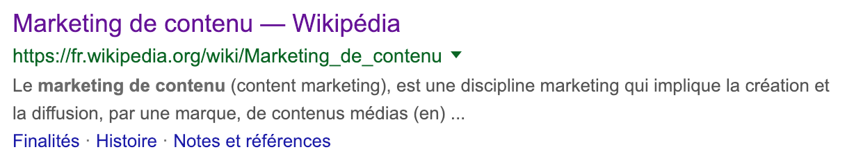 wikipédia et la stratégie seo de marque