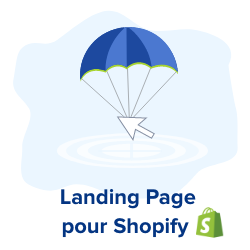 landing page pour votre boutique shopify