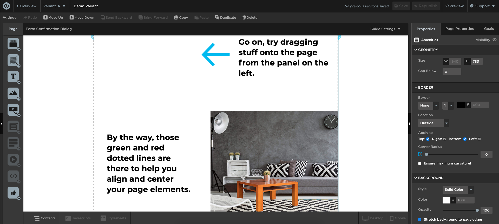 unbounce, outil de création de landing pages