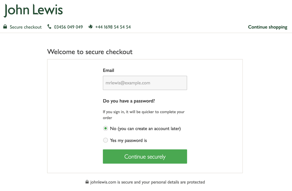 john-lewis-checkout-process