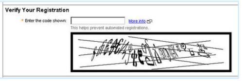 ineffective captchas in web forms