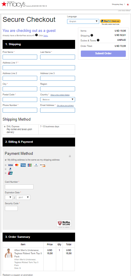 optimize your checkout