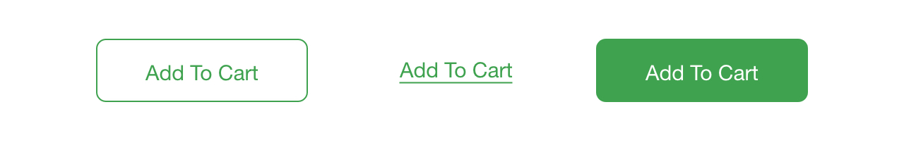 green add to cart button