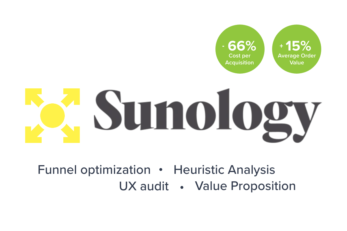 conversion rate optimisation agency london case study sunology