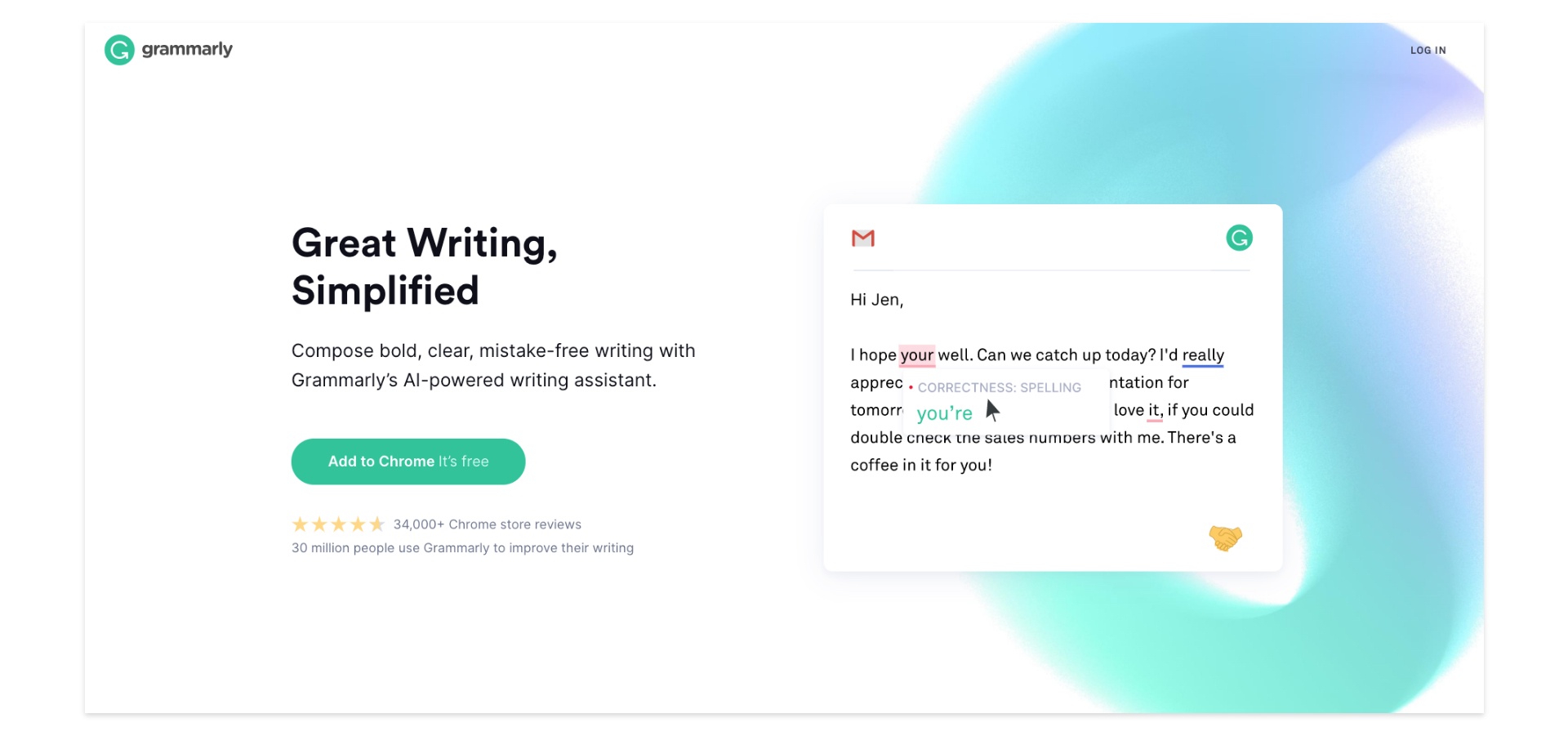 value proposition grammarly