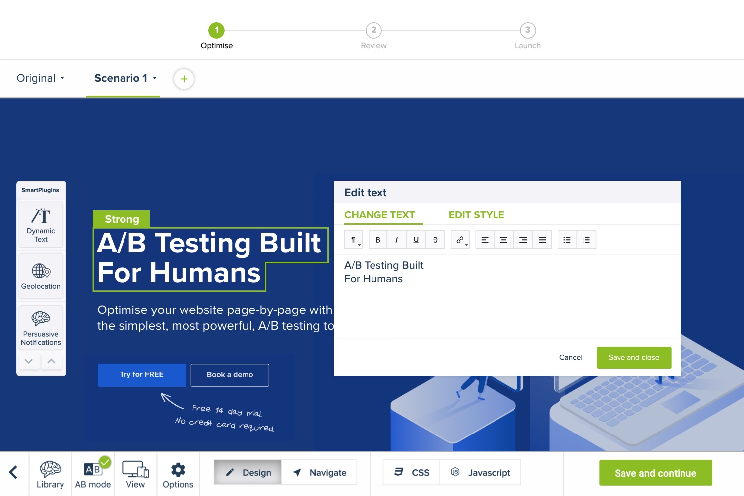 ab testing cro tools